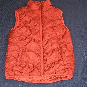Red Quilted Vest